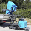 Messersi Minidumper 800KG Zuladung mit Schaufel und Hochentleerung